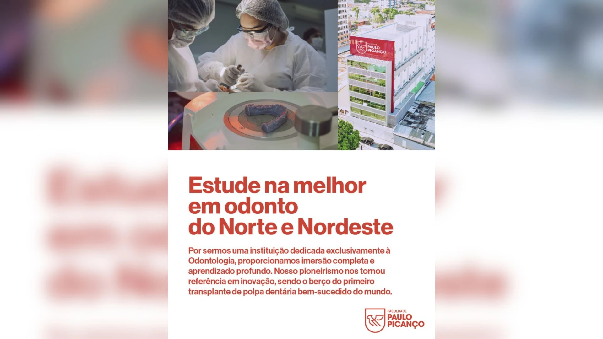 FACPP destaca diferenciais da graduação em Odontologia e reforça matrículas para 2026.1