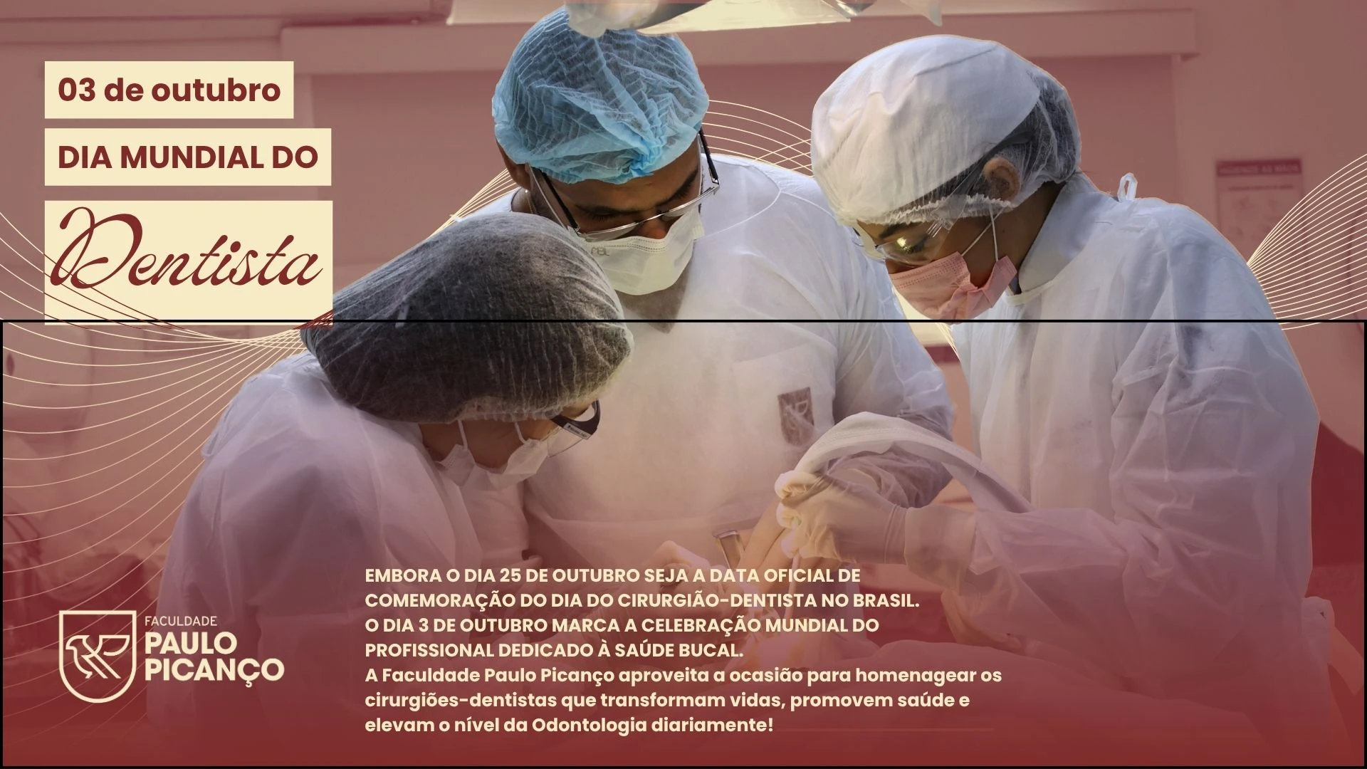 FACPP homenageia cirurgiões-dentistas no Dia Mundial do Dentista