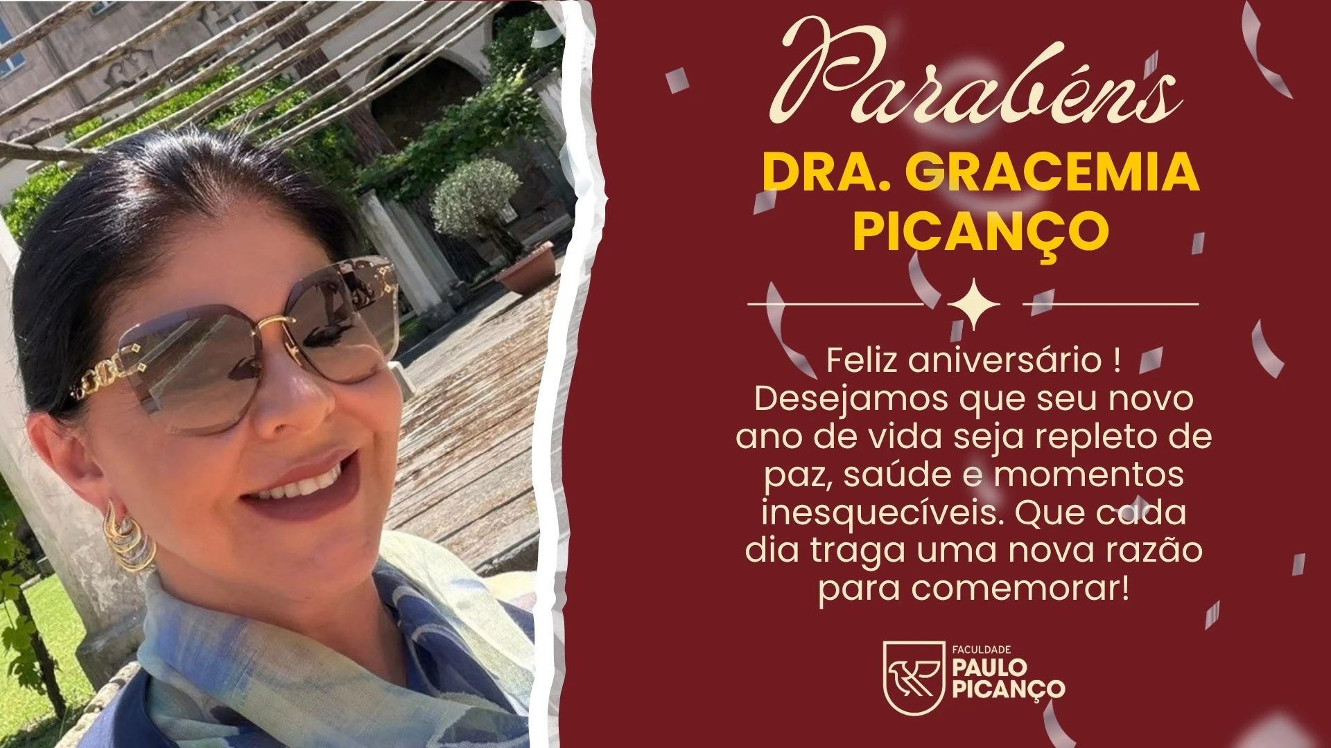 FACPP homenageia Dra. Gracemia Picanço por seu aniversário
